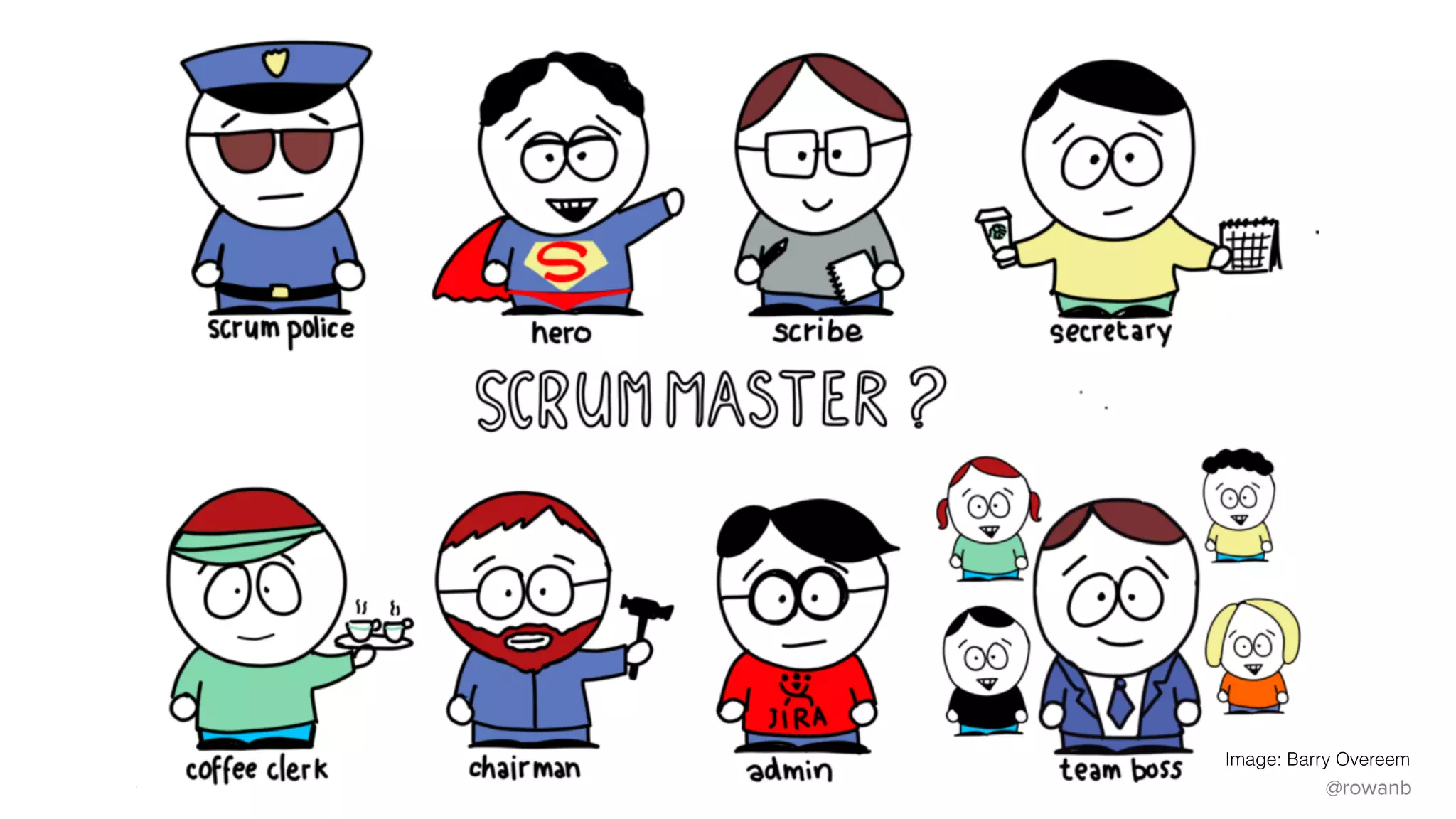 © 2018 Scrum WithStyle scrumwithstyle.com @rowanb@rowanb
Image: Barry Overeem
 