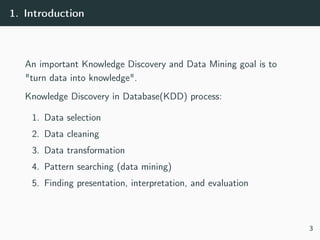 Advancing Knowledge Discovery and Data Mining
