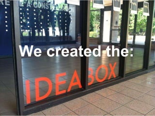 We created the:
 