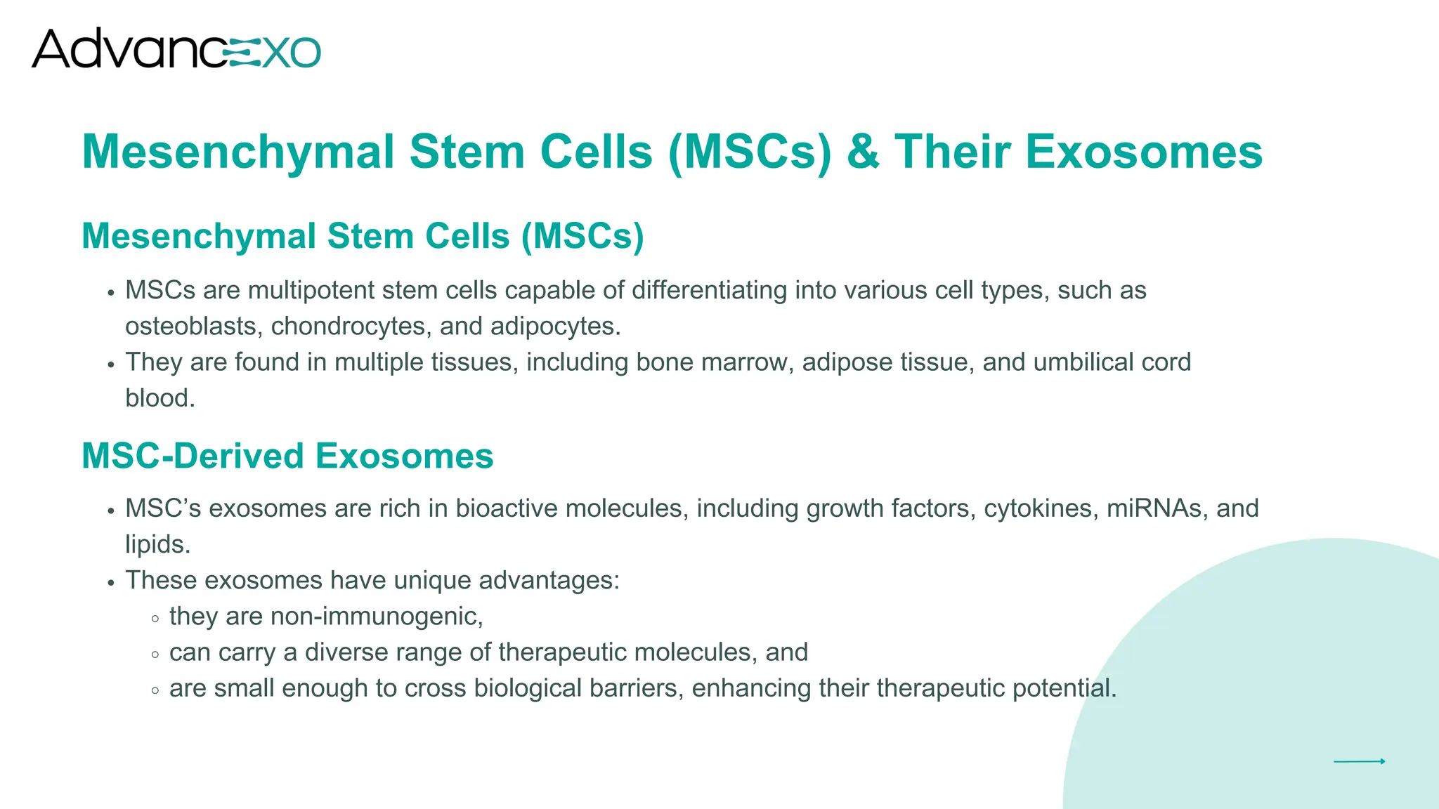 Mesenchymal Stem Cell Derived Exosomes: Applications in Dermatology and ...