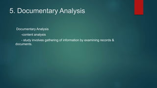 Documentary Analysis Method Advange-and-Disadvantages-of-descritive-method-report.pptx
