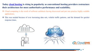 Advantage of Cloud Hosting Services