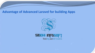 Advantage of Advanced Laravel for building Apps
 