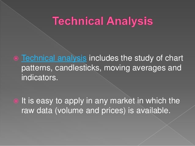 5 Advantage Of Technical Analysis In Forex Trading - 