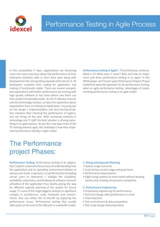 Performance Testing in Agile Process