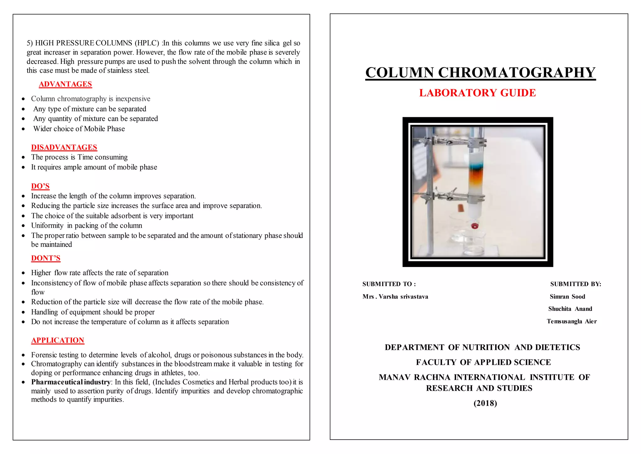 column chromatography | DOCX