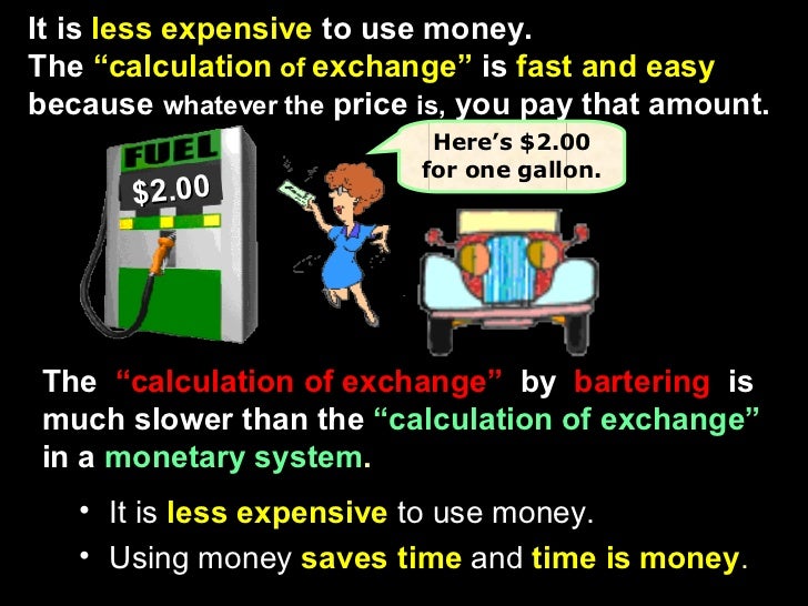 Advantages of barter trade system