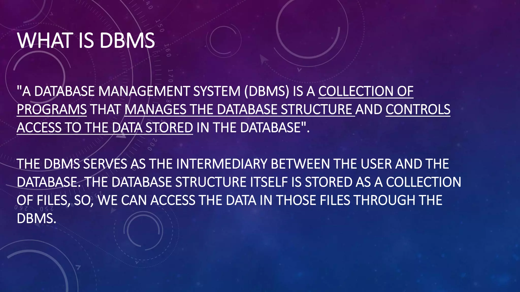 Advantages and disadvantages of DBMS | PPTX