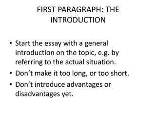 Advantages and disadvantages composition revision Slide 2