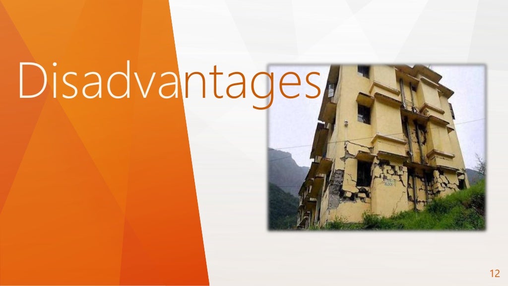 Advantages and disadvantages of concrete