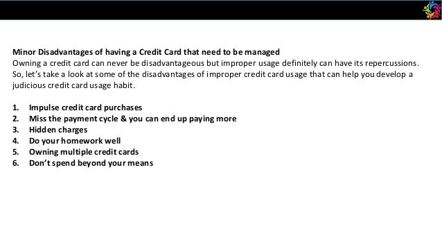Advantages Of Credit Card >> Advantages And Disadvantages Of Credit Card Advantages Of Credit Card >> Advantages And Disadvantages Of Credit Card