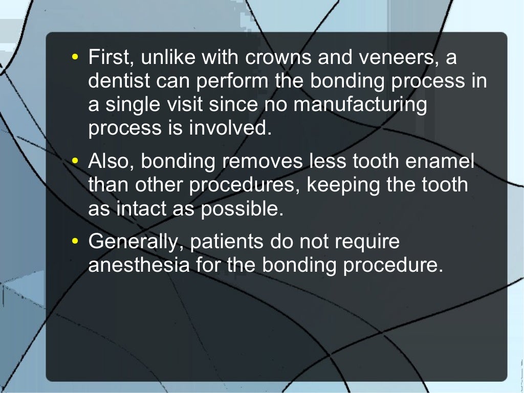 Advantages and disadvantages of dental bonding