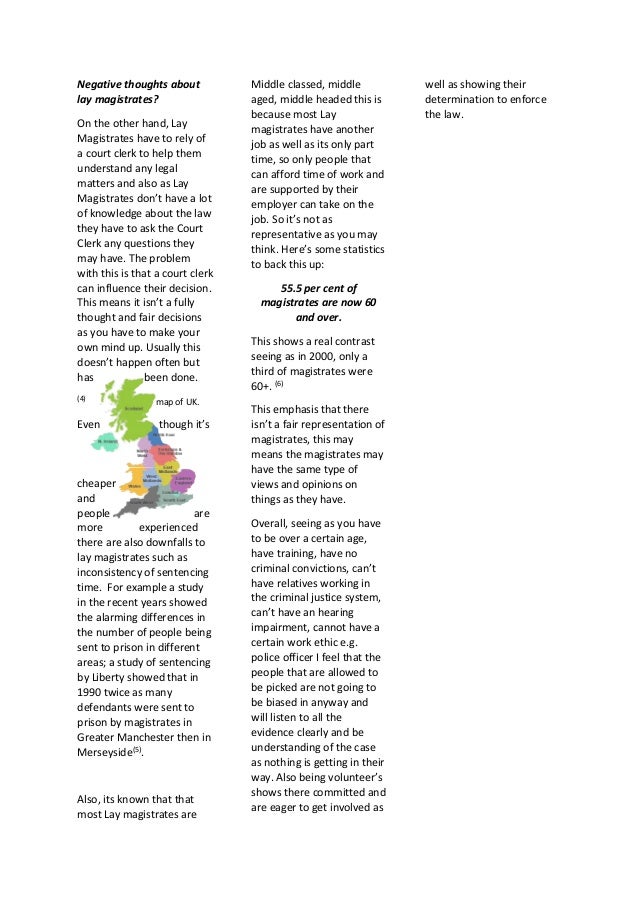 advantages and the disadvantages of magistrates The advantages and disadvantages of arbitration vs court litigation posted on february 13, 2015 | this entry was posted in blog. advantages and the disadvantages of magistrates The advantages and disadvantages of arbitration vs court litigation posted on february 13, 2015 | this entry was posted in blog.