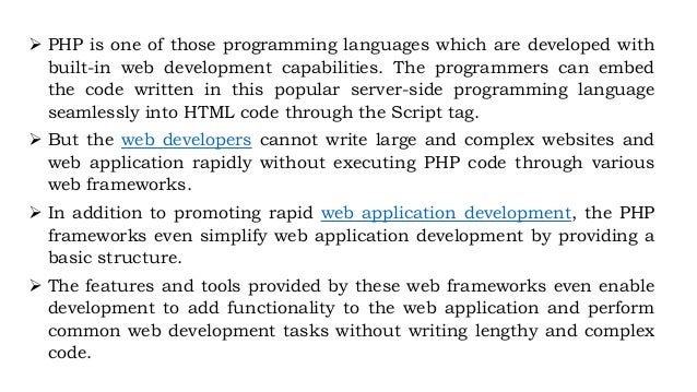 Advantages and Disadvantages of PHP Frameworks