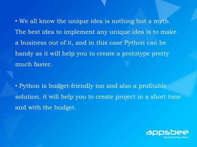 Advantages And Disadvantages of Python Development | PPTX | Web ...