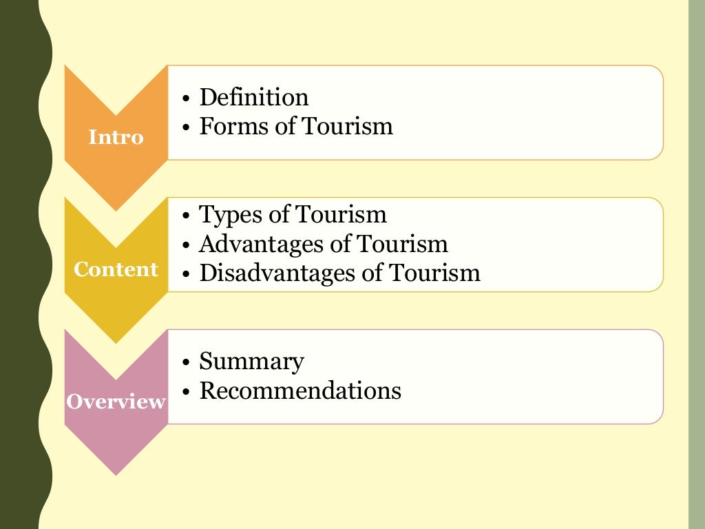 Advantages and Disadvantages of Tourism