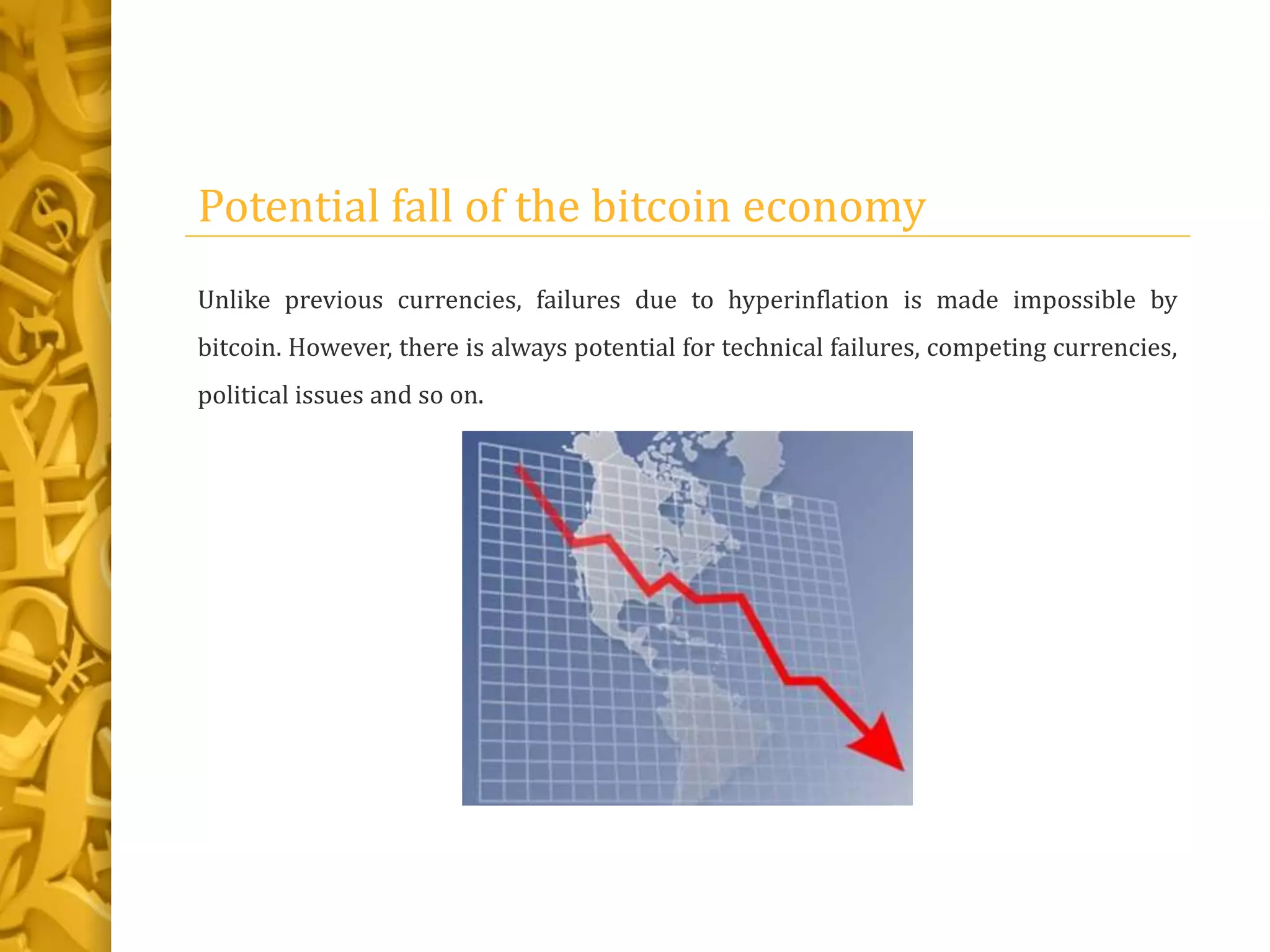 Advantages,disadvantages,applications and economic aspects of bitcoin | PPTX