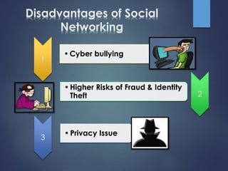 Advantages & Disadvantages of Social Networking | PPTX