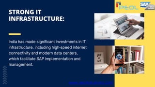 STRONG IT
INFRASTRUCTURE:
www.peolsolutions.com
 
