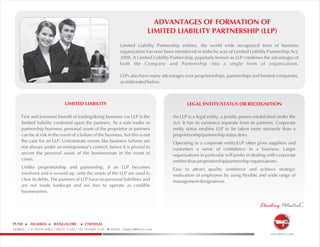 Advantages in formation of llp in pune