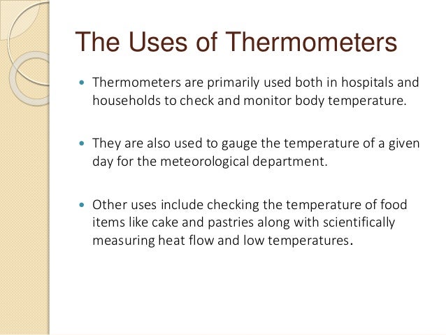 digital thermometer definition and uses