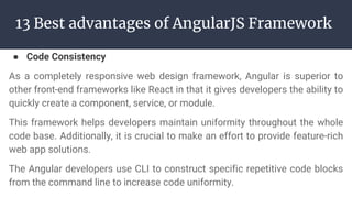 Advantages of AngularJS | PPT