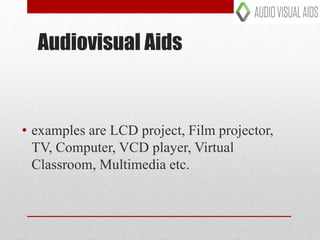 Advantages of audio visual aids | PPTX