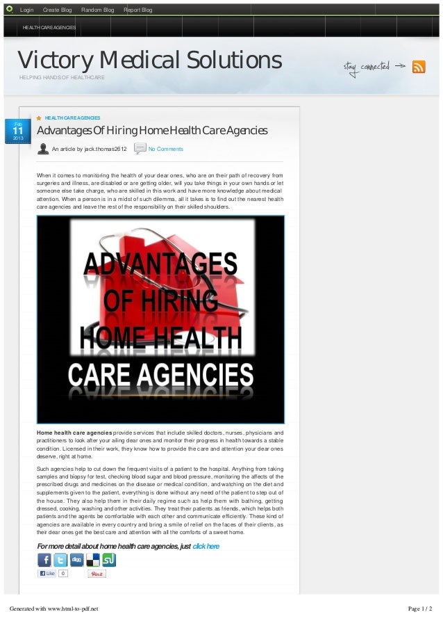 Home Healthcare Agencies That Are Hiring
