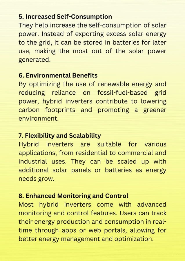 Explain the advantages of hybrid inverters pdf