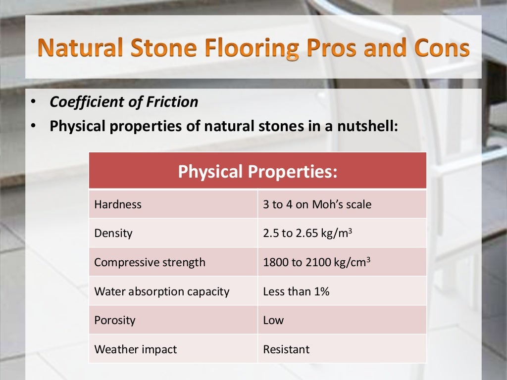 Advantages of Natural Stone Flooring
