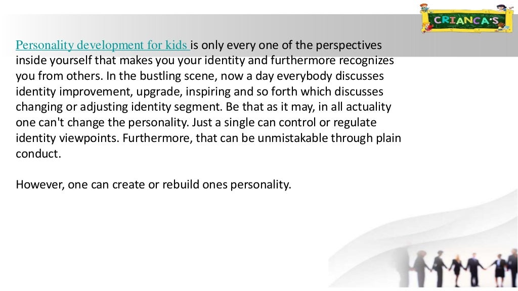 Advantages Of Personality Development