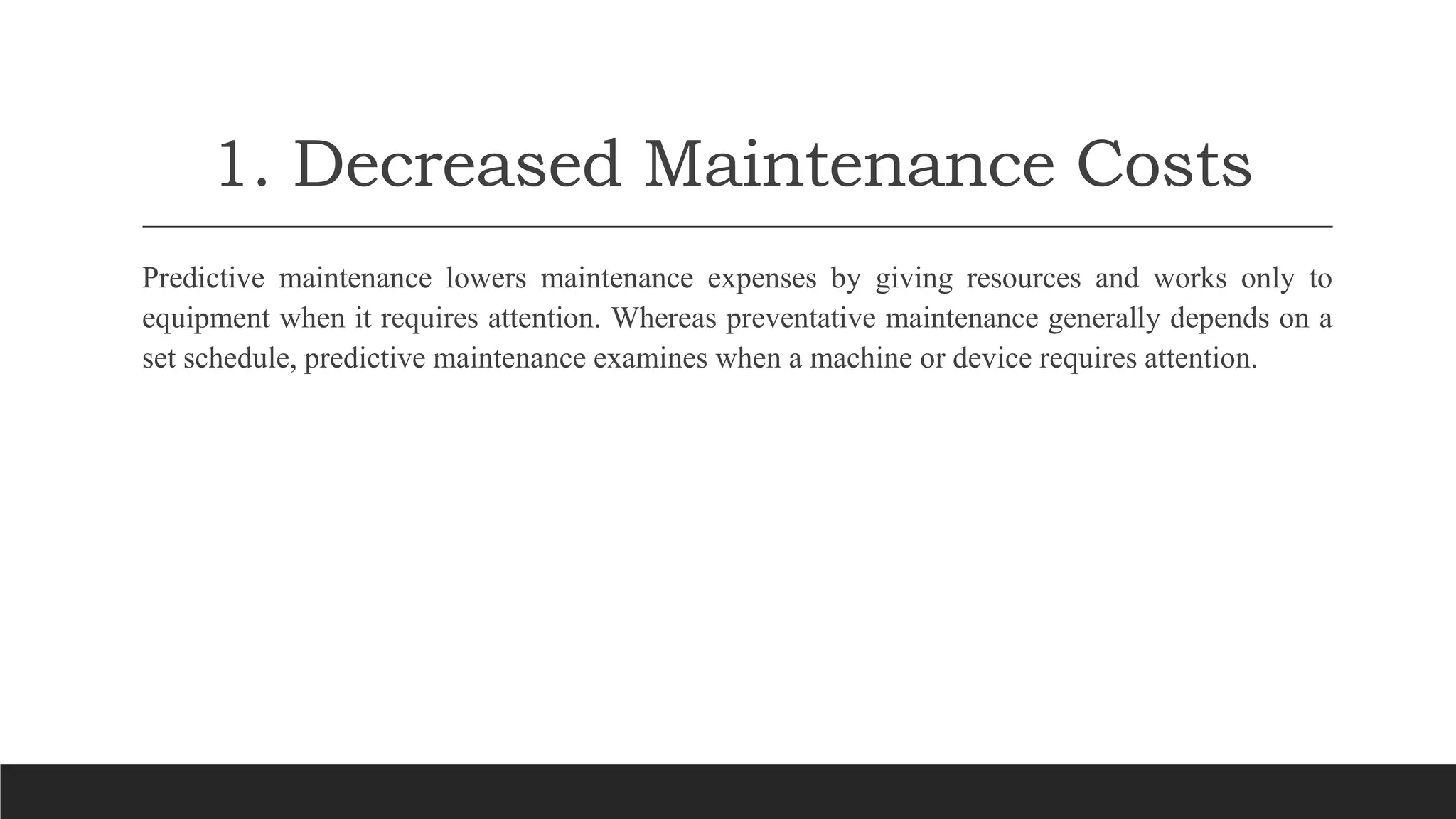 what-are-advantages-of-predictive-maintenance-pptx