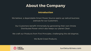 About the Company
Introduction
We believe, a dependable Smart Power Source opens up radical business
avenues for our Custo...