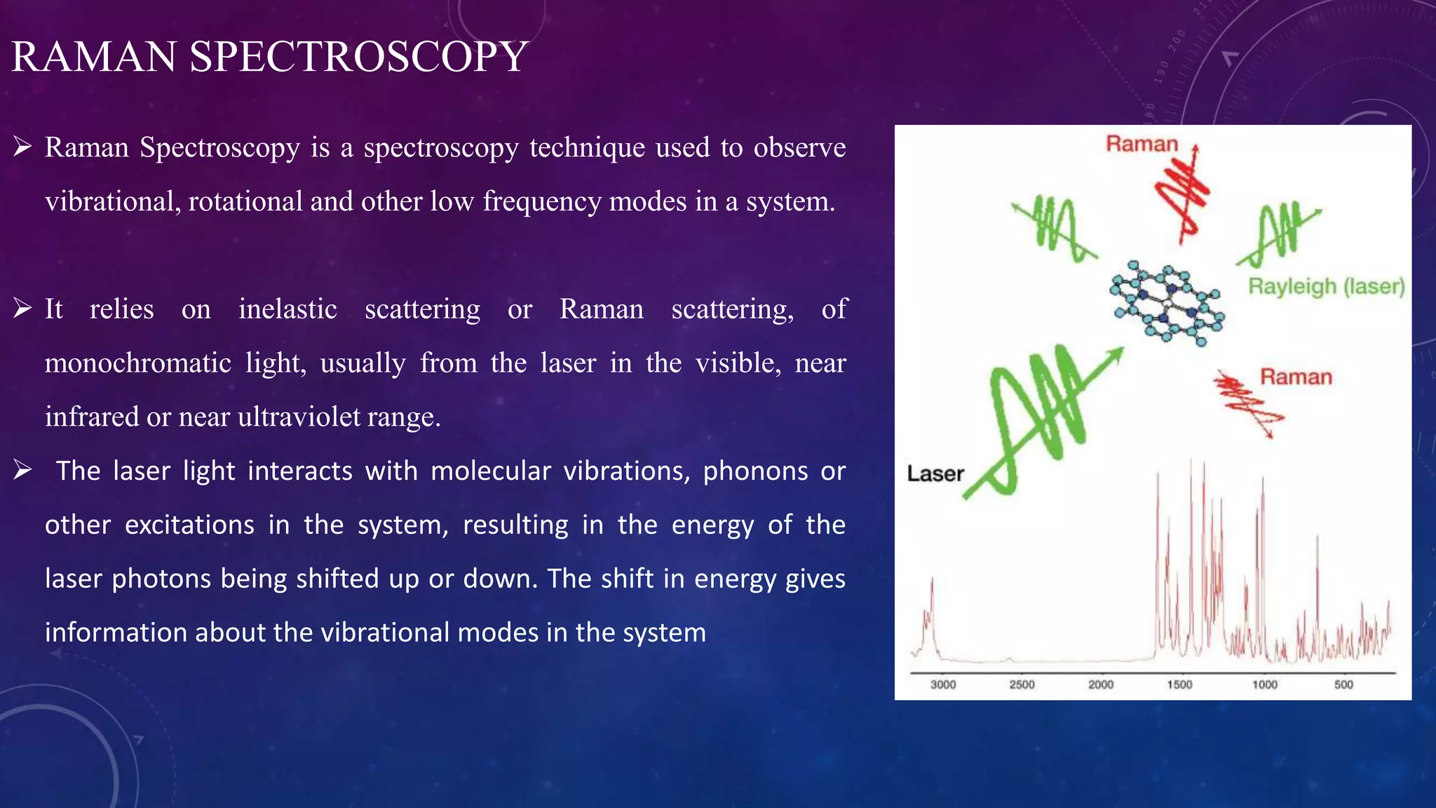 Advantages of raman over infrared spectroscopy | PPTX