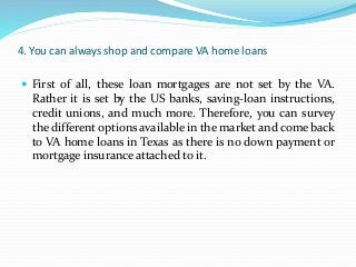 Advantages of taking va home loans
