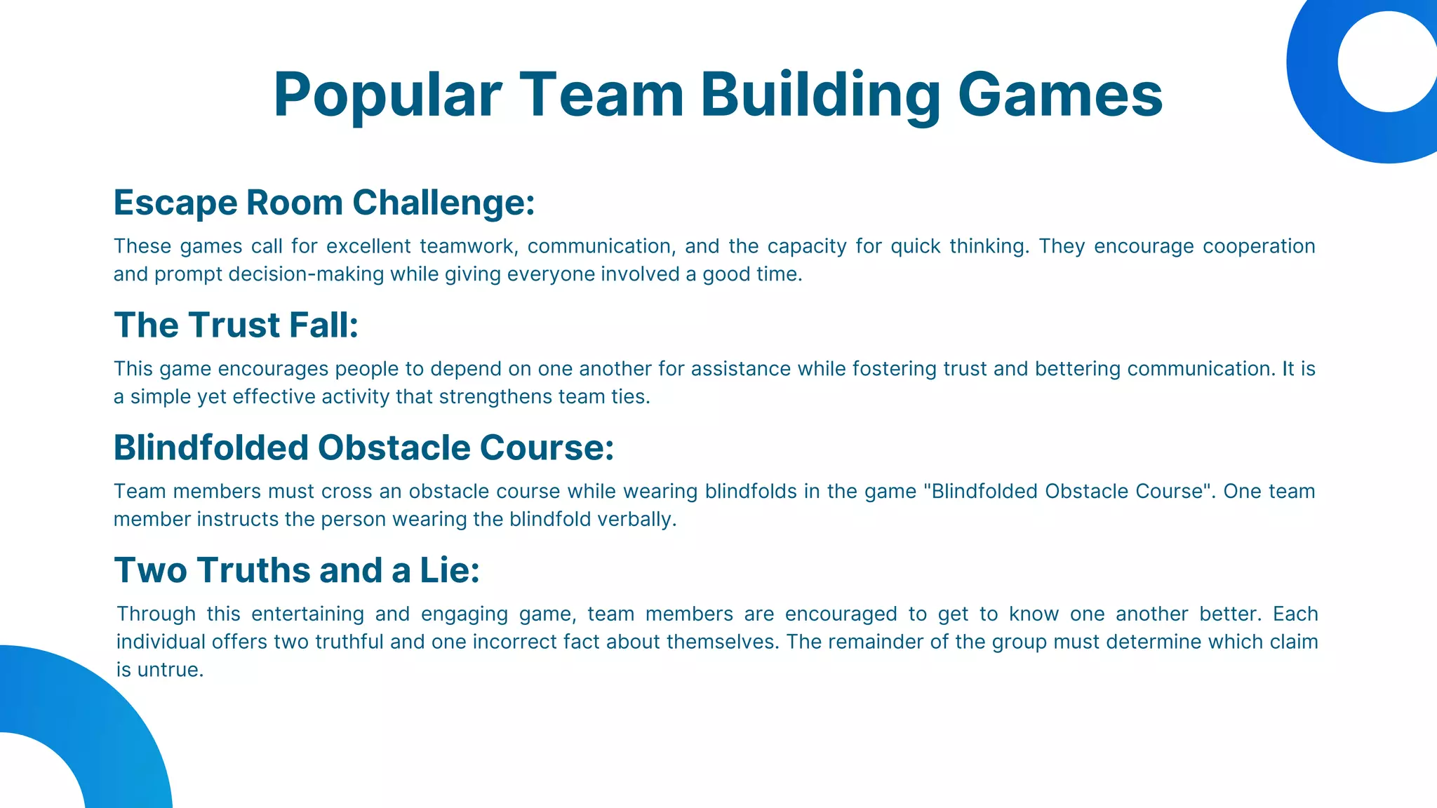 Advantages Of Team Building Games pptx Free Download Advantages Of Team Building Games pptx Free Download