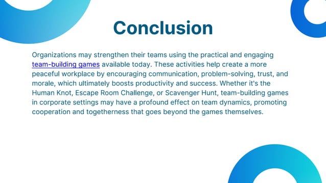Advantages Of Team Building Games pptx Free Download Advantages Of Team Building Games pptx Free Download
