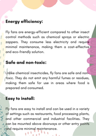Zapper Method Advantages of Using a Fly Fan - HR Sports | PDF