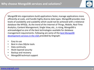 Advantages of using MongoDB | PPT