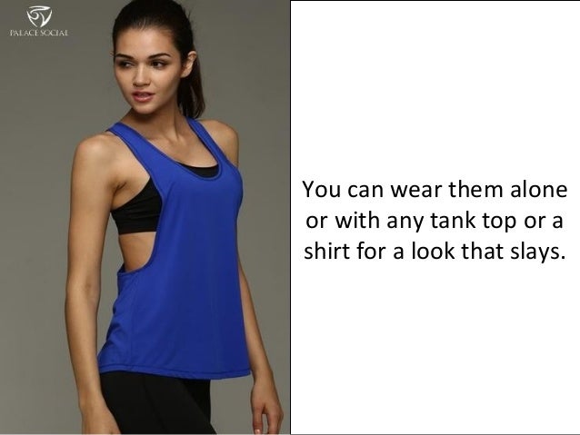 how to wear a sports bra under a tank top