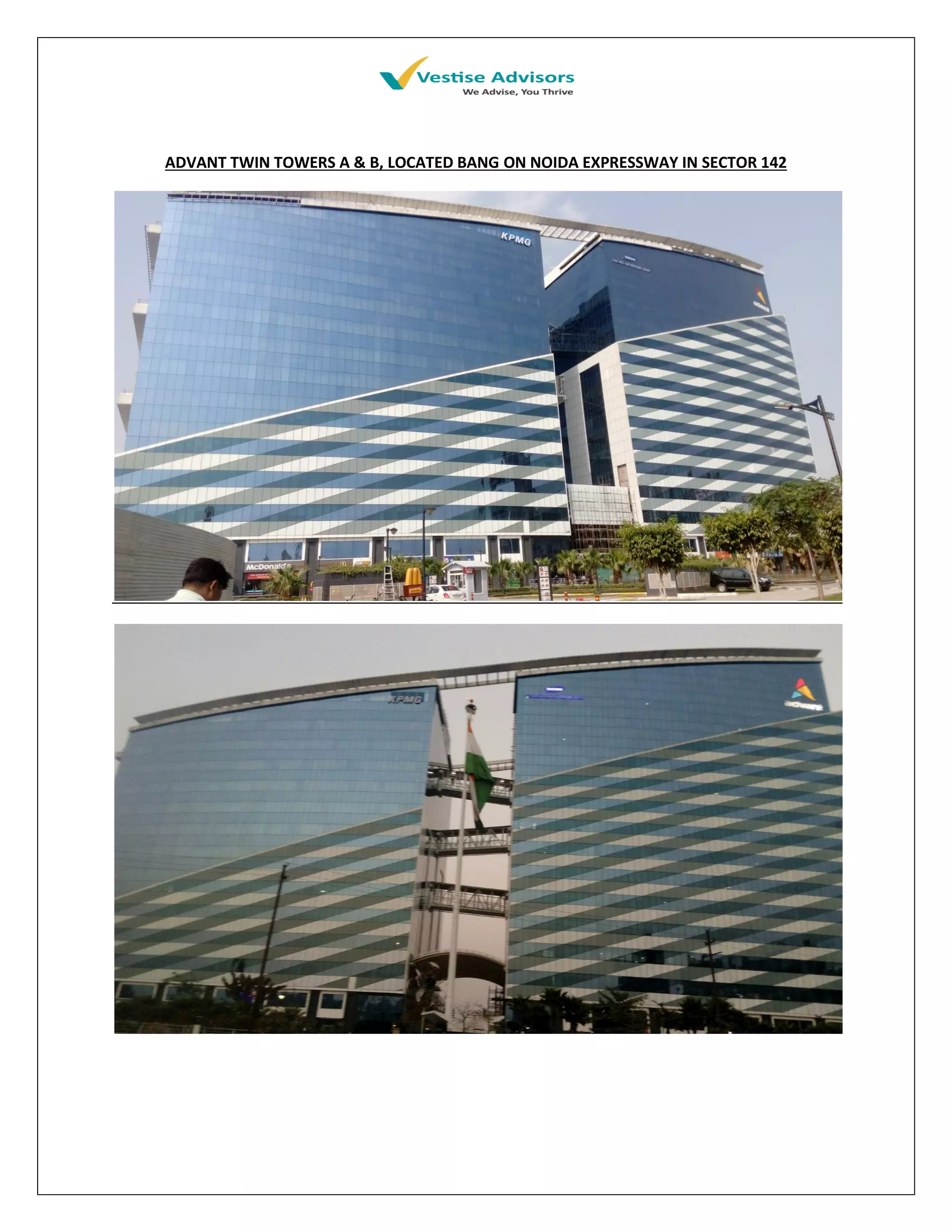 Advant fully furnished office noida expressway | PDF