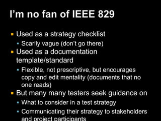 First Equation of TestingAxioms+ Context+ Values+ Thinking =Approach