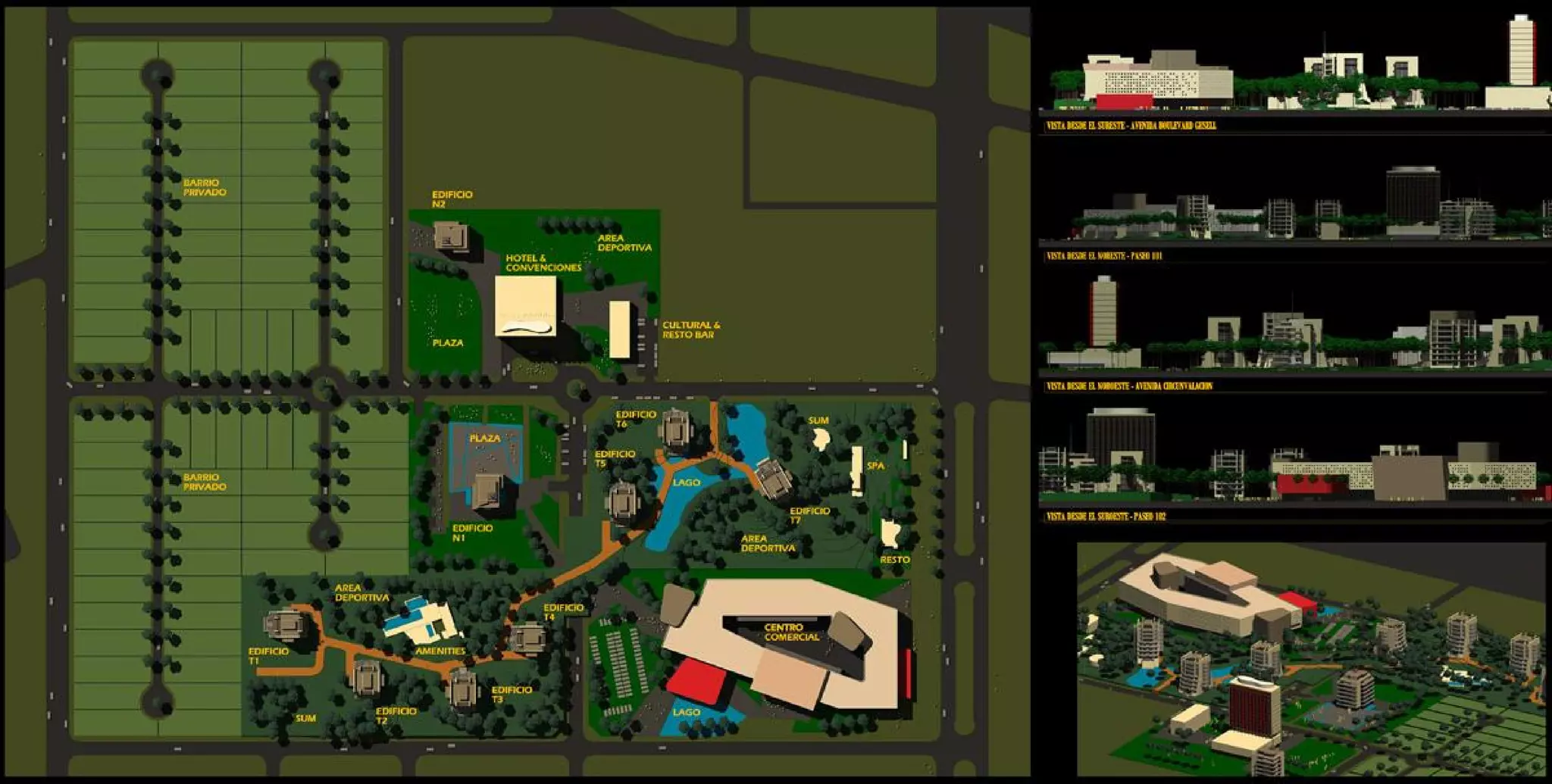 HMCM ARQUITECTURA - DIBUJOS ESPACIALES