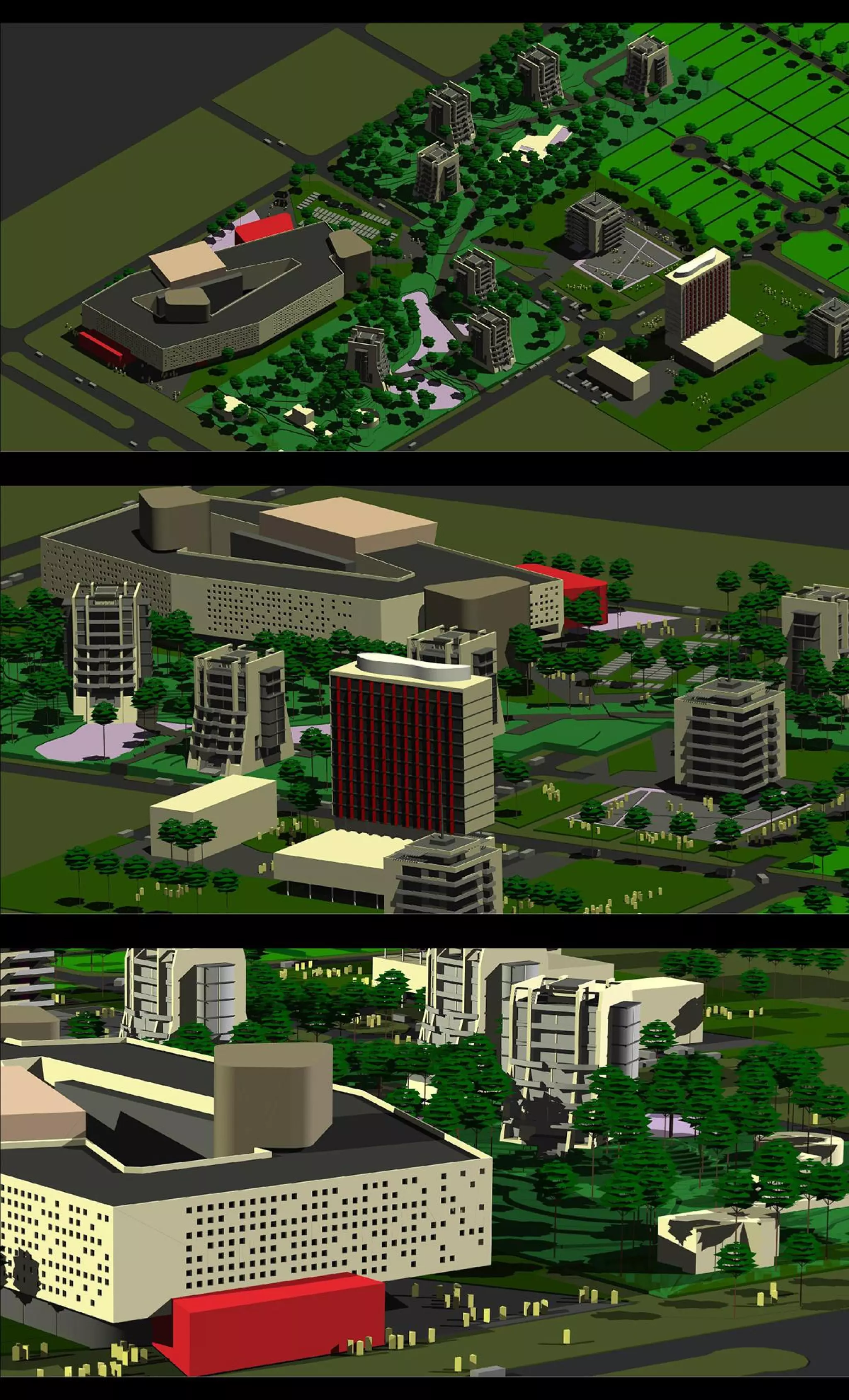 HMCM ARQUITECTURA - DIBUJOS ESPACIALES