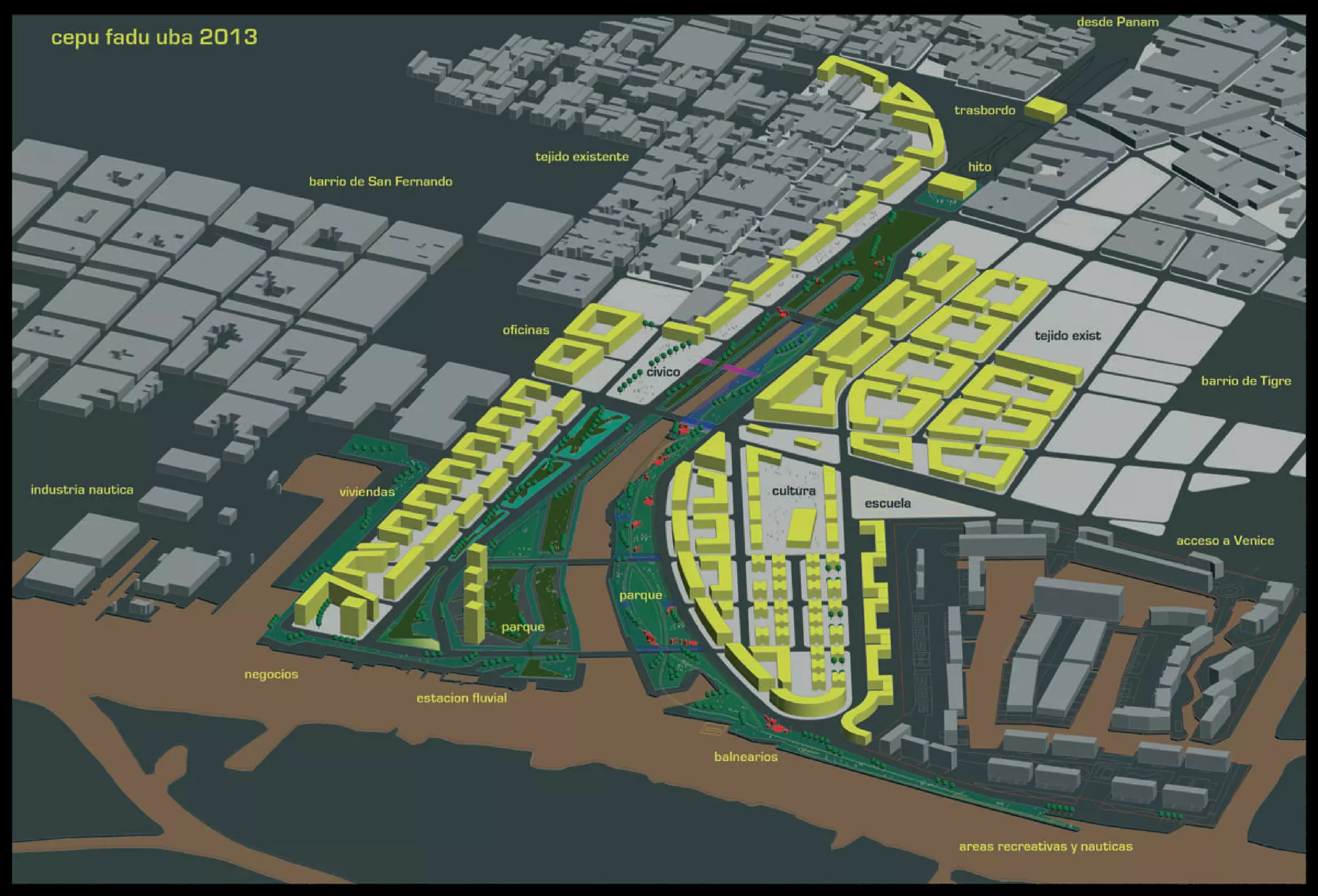HMCM ARQUITECTURA - DIBUJOS ESPACIALES