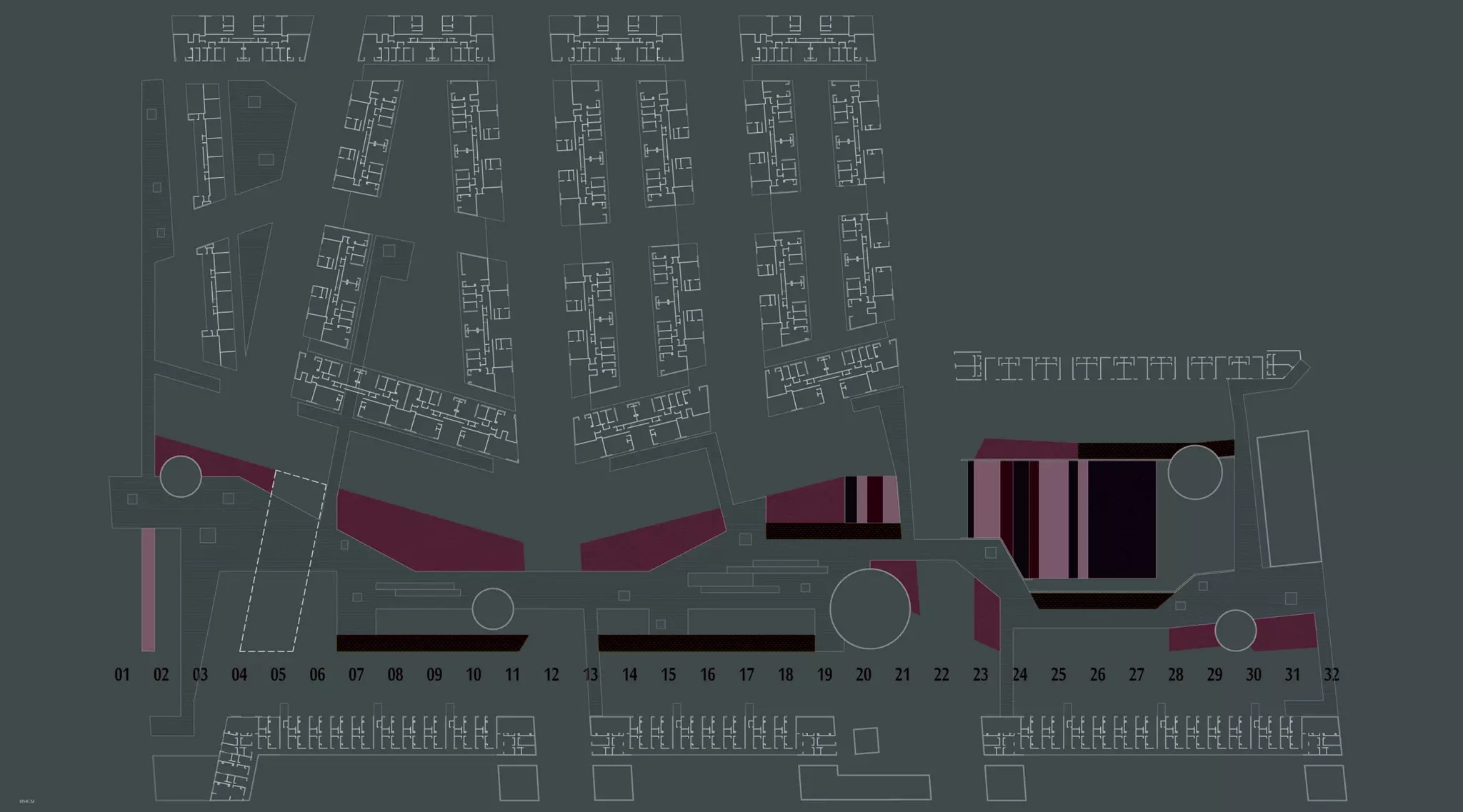 HMCM ARQUITECTURA - DIBUJOS ESPACIALES