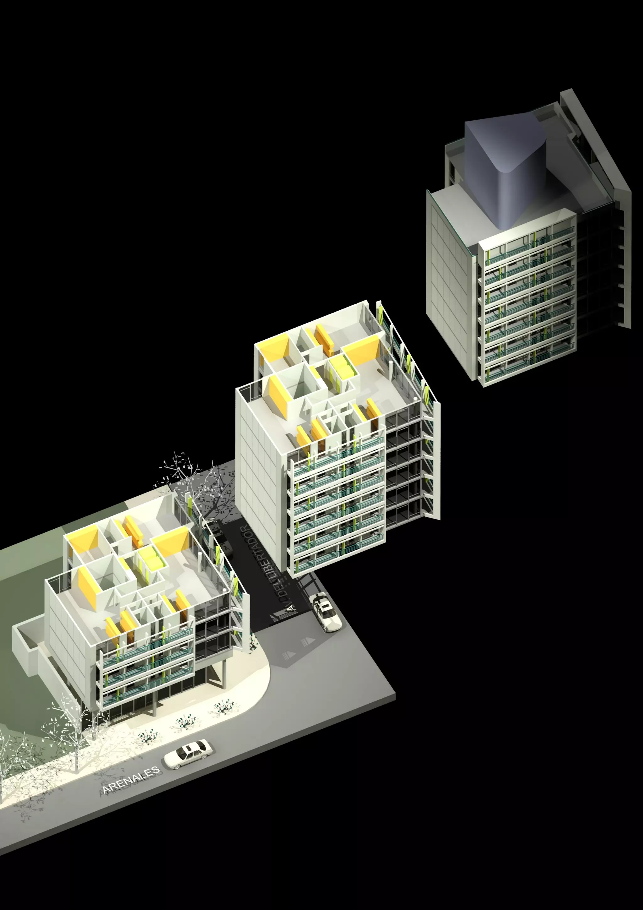 HMCM ARQUITECTURA - DIBUJOS ESPACIALES