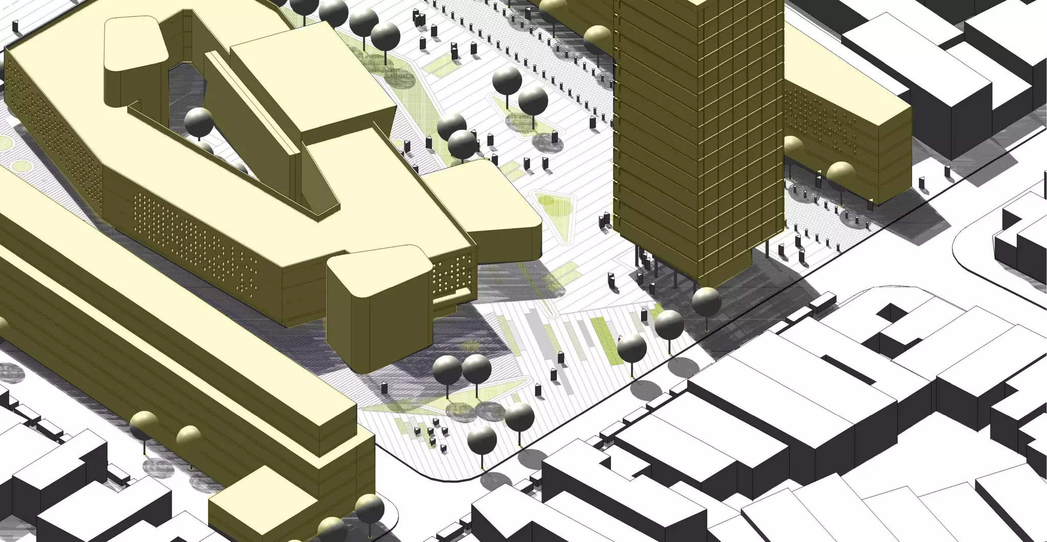 HMCM ARQUITECTURA - DIBUJOS ESPACIALES