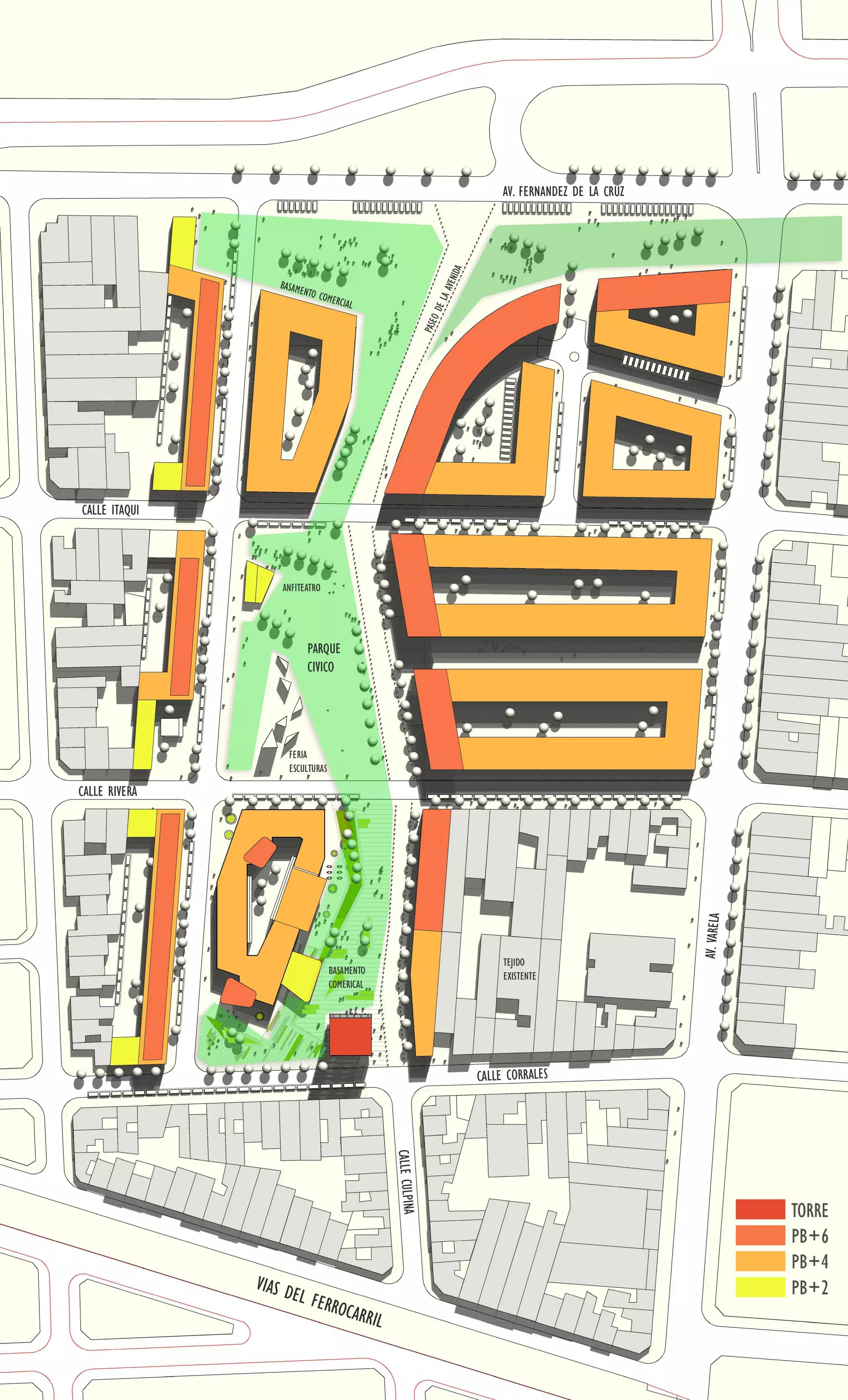 HMCM ARQUITECTURA - DIBUJOS ESPACIALES