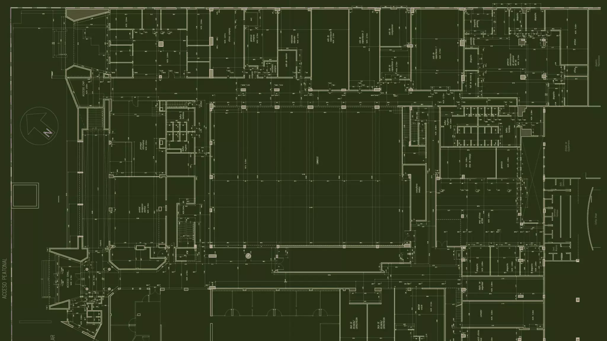 HMCM ARQUITECTURA - DIBUJOS ESPACIALES